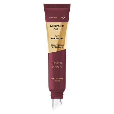 Max FactorX Miracle Pure Lip Enhancer Lip Gloss, 060 Acai Haze