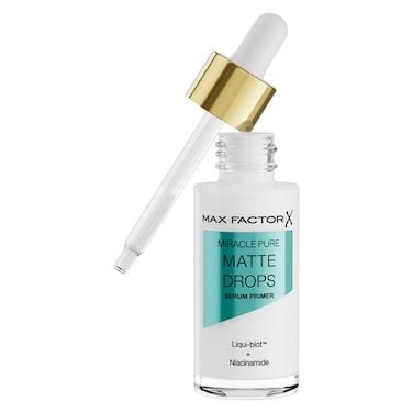 Max FactorX Miracle Pure Matte Drops Serum Primer, Clear, 30ml