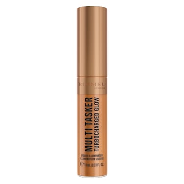 Rimmel London Multi Tasker Turbocharged Glow Liquid Illuminator, 008 It's Giving Bronze
