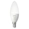 Philips Hue Smart Bulb, 5.3W, B39, E14, 470 Lumens