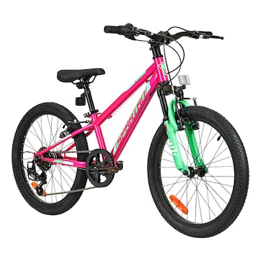 Spartan Spitfire Mountain Bike, Pink, 6-9 Years, 20 inch