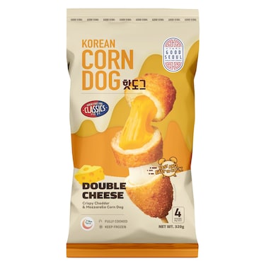 Good Seoul Corndog Double Cheese, 320g