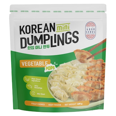 Good Seoul Dumplings Vegetable Pops, 405g