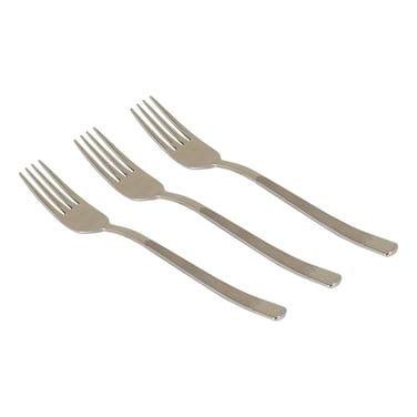 برنسيس، مجموعة 3 شوك عشاء من الفولاذ المقاوم للصدأ