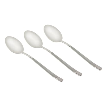 برنسيس، مجموعة 3 ملاعق عشاء من الفولاذ المقاوم للصدأ