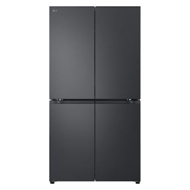 LG Side By Side Refrigerator GR-B34FFCDB, Steel Black, 601 L, 4 Doors