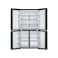 LG Side By Side Refrigerator GR-B34FFCDB, Steel Black, 601 L, 4 Doors