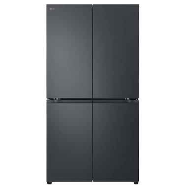 LG Side By Side Refrigerator GR-B34FFCDB, Steel Black, 601 L, 4 Doors
