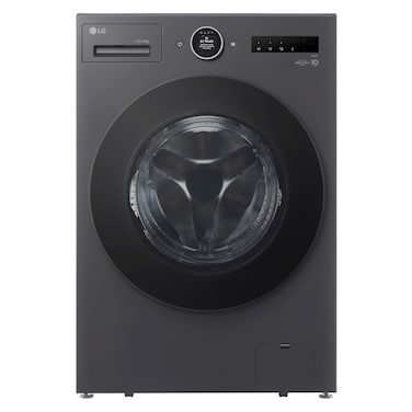 LG Front Load Washer and Dryer F0Z9DFPK4, 17.5/10 kg, AI Direct Drive, 1000 rpm, Stainless Steel, Essence Graphite