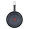 T-Fal Hanae, 2X Hard Coating Frypan, Non-Stick, Black, 30cm