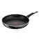 T-Fal Hanae, 2X Hard Coating Frypan, Non-Stick, Black, 30cm
