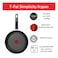 T-Fal Everyday, Frypan, Non-Stick, Black, 20cm