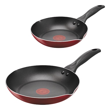 T-Fal Simply Cook, 2 Pcs Frypan, Non-Stick, (Frypan 20cm and 26cm)