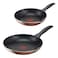 T-Fal Simply Cook, 2 Pcs Frypan, Non-Stick, Morocco Red