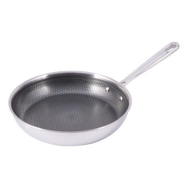 T-Fal, Stainless Steel Mesh Frypan, 3-Ply, Silver, 26cm