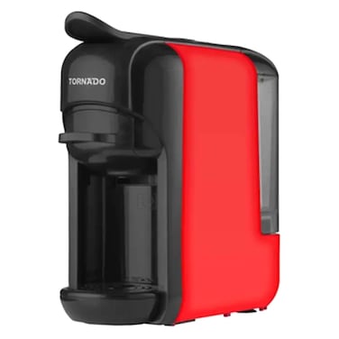 Tornado Espresso Maker TAC-516K-R, 1450 W, 600 ml, Red and Black, Auto Shut-off