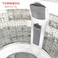 Tornado 17 kg Top Load Washer TWT-TLD17RSS, Child Lock, Stainless Steel