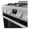 Gorenje Cooker GK6C40S, 60 cm, Cast Iron, Silver, 4 Burners