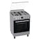 Gorenje Cooker GK6C40S, 60 cm, Cast Iron, Silver, 4 Burners