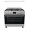Gorenje Cooker GK9C40X, 90 cm, Cast Iron, Stainless Steel, 5 Burners