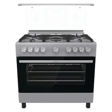 Gorenje Cooker GGI9B20S, 90 cm, Cast Iron, Stainless Steel, 5 Burners