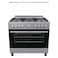 Gorenje Cooker GGI9B20S, 90 cm, Cast Iron, Stainless Steel, 5 Burners