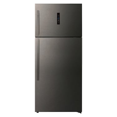 Gorenje Top Mount Freezer Refrigerator NRF7191OX1, Grey, 557 L, 2 Doors