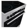 Gorenje Cooker GECS6C70XC, 60 cm, Ceramic, Stainless Steel, 4 Cooking Zones
