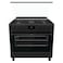 Gorenje Cooker GGI9C20B, 90 cm, Cast Iron, Black Mat, 5 Burners