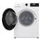 Gorenje Front Load Washer and Dryer WD10514WS, 10/6 kg, LED Display, 1400 rpm, Stainless Steel, White