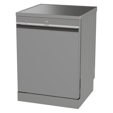 Gorenje Freestanding Dishwasher, GS673B90X, 16 Place Settings, Stainless Steel, Metallic Grey