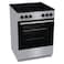 Gorenje Cooker GEC6A11SG, 60 cm, Ceramic, Metallic Grey, 4 Burners