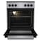 Gorenje Cooker GEC6A11SG, 60 cm, Ceramic, Metallic Grey, 4 Burners