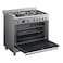 Smeg Cooker SSA91MAX2, 90 cm, Cast Iron, Stainless Steel, 5 Burners