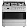 Smeg Cooker SSA91MAX2, 90 cm, Cast Iron, Stainless Steel, 5 Burners
