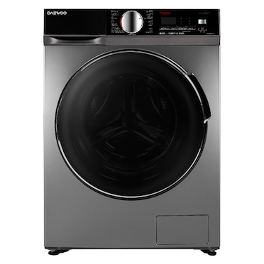 Daewoo Front Load Washer DW-F0871SL, 8 kg, BLDC Inverter Motor, 1400 rpm, Stainless Steel, Silver