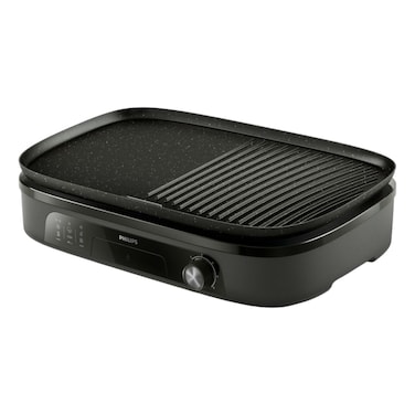 Philips HD6210/90, 2400 W Table Grill, Black, Adjustable Temperature