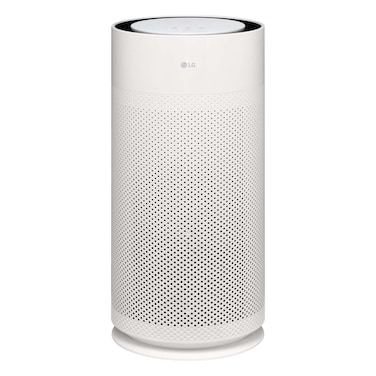 LG AS35GGW10 Air Purifier, 32m&sup2; Coverage, White, 4-Step Purification, LED Display