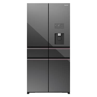 Panasonic Side By Side Refrigerator NR-WY720Z, Dark Mirror, 650 L, 6 Doors