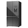 Panasonic Side By Side Refrigerator NR-XY680Y, Dark Mirror, 621 L, 4 Doors