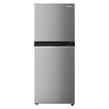 Toshiba Top Mount Freezer Refrigerator GR-A33US-X(49), Silver, 230 L, Pure Bio
