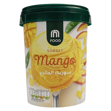 Carrefour Food Mango Sorbet Ice Cream, 475ml