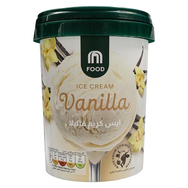 كارفور فود آيس كريم فانيليا، 475 ملل