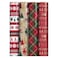 North Pole Simulated Kraft Christmas Gift Wrap Paper, 7m