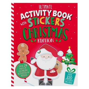 Christmas Edition Ultimate Activity Book with Stickers