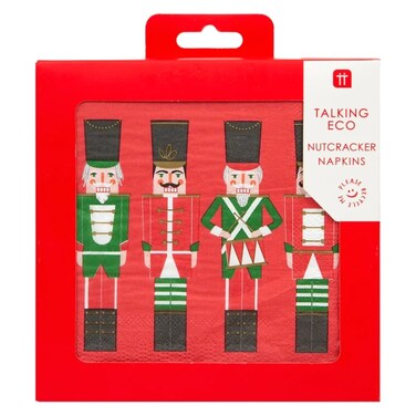 Talking Tables Botanical Nutcracker Napkins