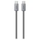 Aukey Circlet Blink Aluminium Braided USB-C to USB-C Data Sync and Charging Cable, 1.8m, 240 W