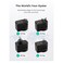 Aukey GlobeMate USB Port GaN Universal Travel Adapter, Grey, 65 W