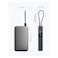 Aukey Spark Sling PD Port Power Bank with Built-in USB-C Cable and Digital Display, Grey, 20000mAh, 130 W