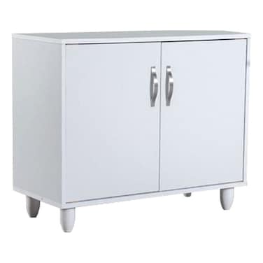 فيار خزانة أحذية تتسع لـ 9 أزواج - أبيض